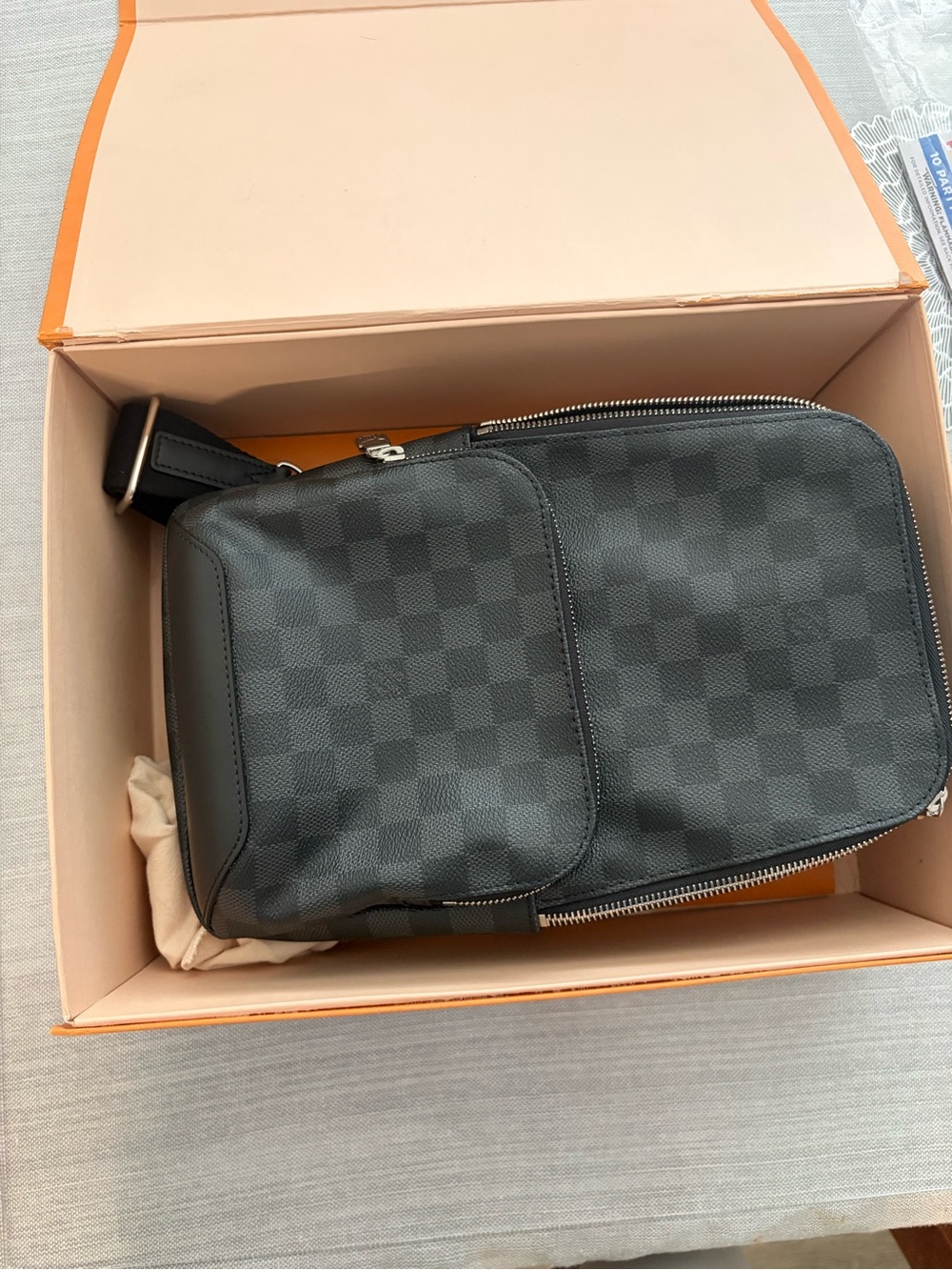 Louis Vuitton Damier Graphite Avenue Slingbag PM